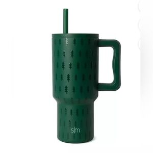 SIMPLE MODERN WINTER COLLECTION Trek 30oz Christmas Trees - Deep Forest Green